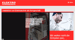 Desktop Screenshot of elektro-compagnoni.ch